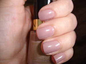revlon's gray suede nail color