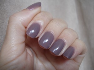 Rimmel London nail polish in steel gray