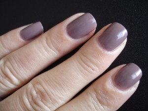 Rimmel London nail polish in steel gray