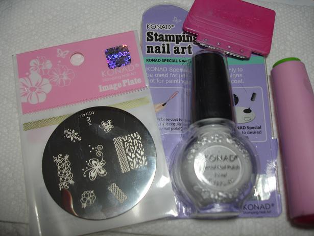 Konad Stamping Nail Art