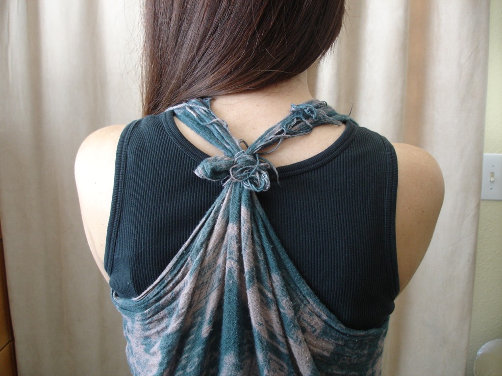 How to Make a Scarf into a Vest